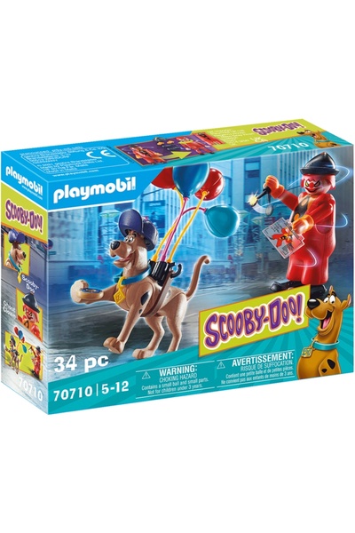 Playmobil 70710 Aventura lui Scooby Doo cu Clounul Fantomă