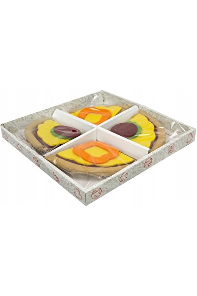 NO BRAND Happy People pizza de pluș 28cm