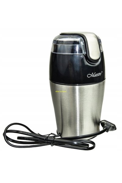 Maestro Râșniță electrică de cafea pentru boabe, ierburi, nuci 150W 50g MR-454
