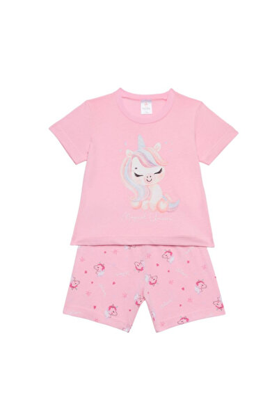 PrettyBaby Πρέτι Μπέιμπι Παιδικές Κοντομάνικες Πιτζάμες Κοριτσίστικες Μάτζικ ...