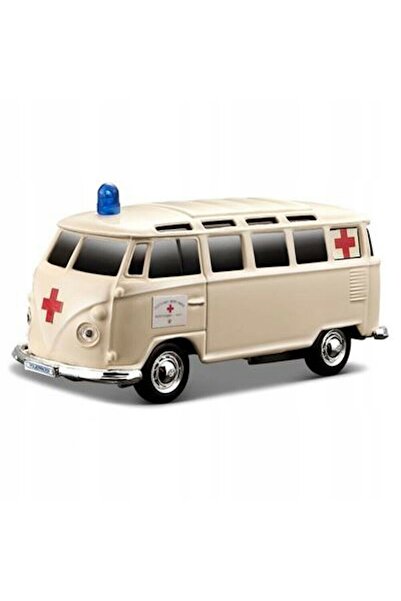 Maisto VW T1 Poliție Retro cu lumini și sunete 01534