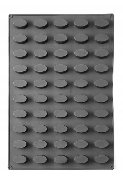 HENDI FORMĂ DE SILICON PENTRU PRALINE ȘI MUSSE 570 X 375 MM - OVALĂ