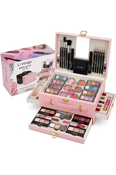 Tomy Freedom 120 Pcs All in One Makeup Kit for Women – Complete Beauty Cosmet...
