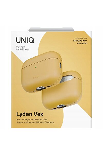 uniq Husă Lyden Vex pentru AirPods Pro generația a 3-a, galbenă