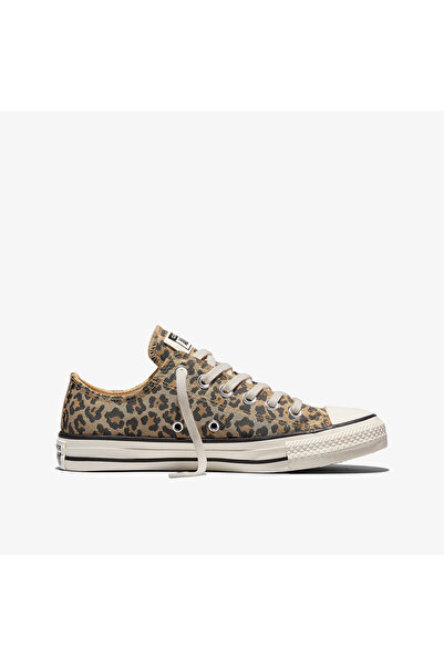 Converse Chuck Taylor All Star Unisex Desenli Kahverengi Sneaker