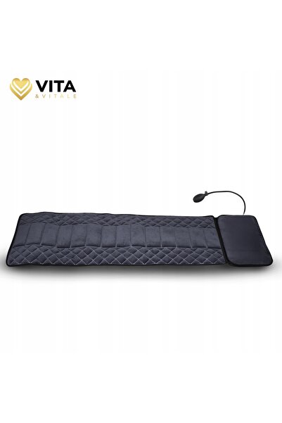 NO BRAND Saltea de masaj vibrantă pentru pat și canapea, cu 10 motoare, apara...