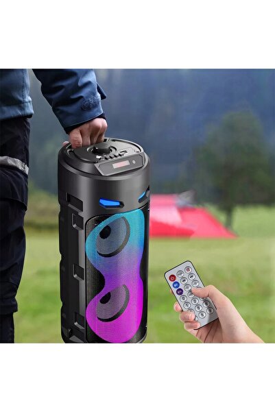 NO BRAND DIFUZOR BLUETOOTH SUBWOOFER CU MICROFON CU CABLU, LED, USB, TF