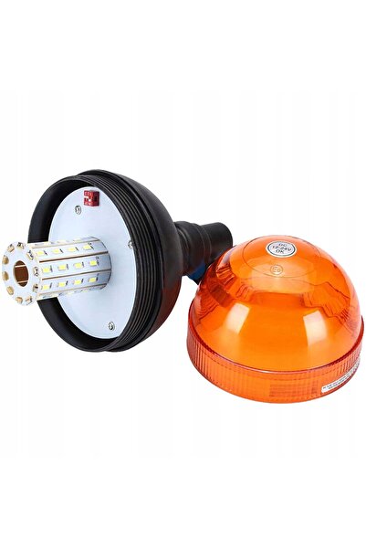 Retoo 12V 24V Lumină de avertizare intermitentă LED, tip goarnă, de dimensiun...