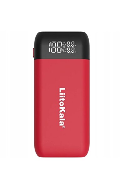 liitokala Încărcător + Baterie externă 18W 10000mAh Li-ion 18650 18700 20700 ...