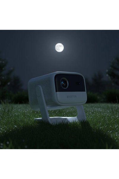 BYINTEK 1080p GoogleTV 700 Ansi DLP proiector portabil wifi plato t5 max