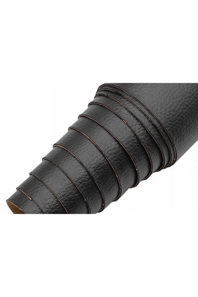 Heckermann Piele ecologică autoadezivă SKAJ NEGRU, adeziv puternic, 560g/m2, ...