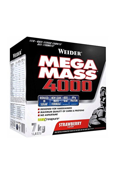 Weider Nutrition Μέγα Μας 4000 (7000 γρ) Φράουλα