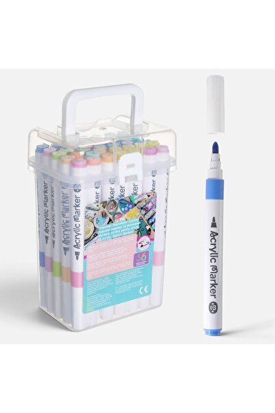 OEM Carioci schite acrilice 38cul pastel - Produse Scoala