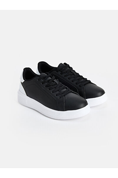 LC Waikiki Lcw Steps Black Men's Sneaker with Nevavm Difference