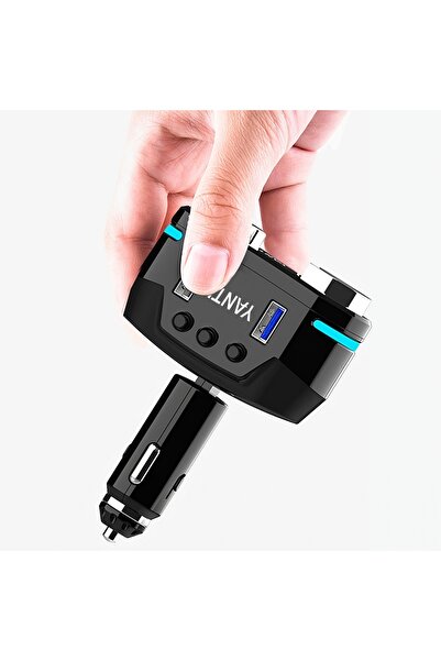Retoo Adaptor splitter priză brichetă cu 2 porturi USB, încărcare rapidă
