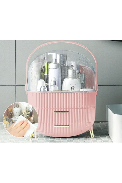 NO BRAND Organizator KUFEREK pentru cosmetice, bijuterii, mărunțișuri, cutie ...
