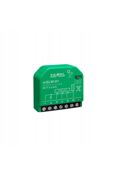 ZAMEL Controler inteligent de iluminat LED MSLW-01 Wi-Fi, 12 ... 24 V CC