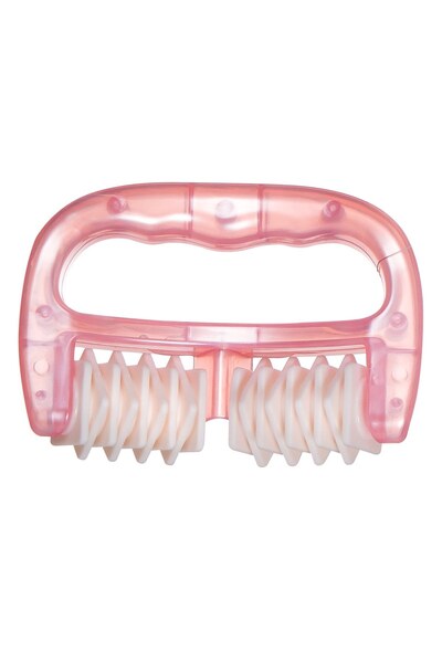 OEM Roller pentru Masaj Roz Perlat 13cm - Accesorii Anti Celulita, Articole S...