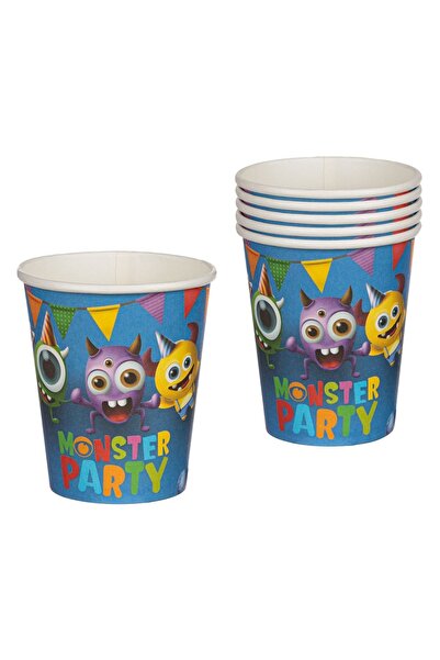 OEM Pahare din Carton de Petrecere Monstri 270ml - 6buc - Set Baieti, Produse