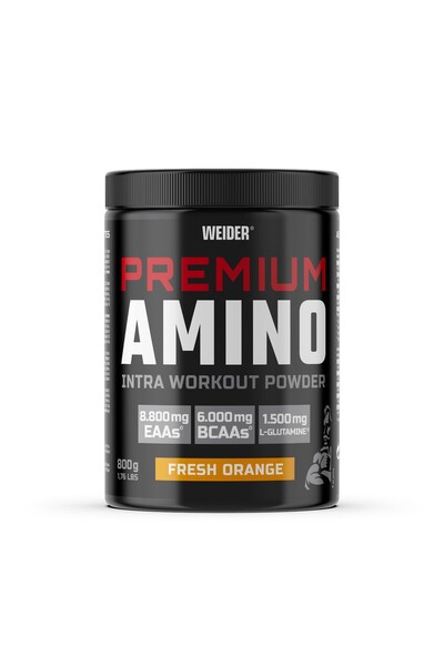 Weider Nutrition Premium Αμινοξέα Ενδοπροπονητικά (800 γρ.) Φρέσκο Πορτοκάλι