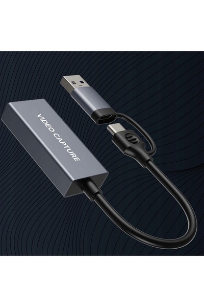 NO BRAND Wideo Grabber HDMI USB-A/C 4K Ezcap card de captură OBS pentru înreg...