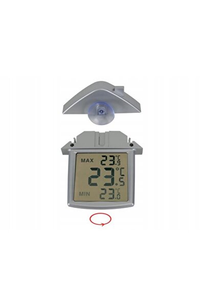 Velleman Termometru digital transparent pentru geam