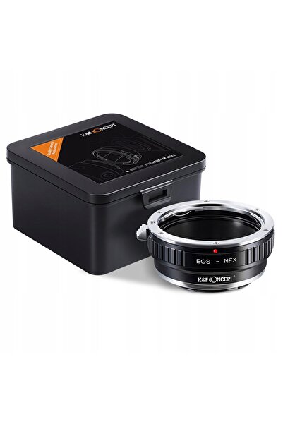 K&F CONCEPT Adaptor CANON EOS EF EF-S la SONY NEX E Mount A6500 A7 A9 K&F