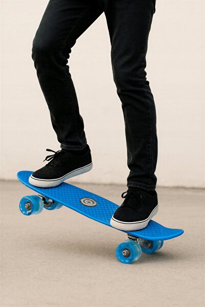 bauerkraft SKATEBOARD CU ROȚI ÎN FORMĂ DE PEȘTE, SKATEBOARD CU LEDURI, PEȘTER...