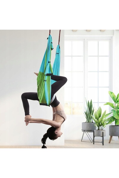 NO BRAND HAMAC ANTIGRAVITAȚIONAL PENTRU YOGA, CU O CAPACITATE DE 200 KG, PENT...
