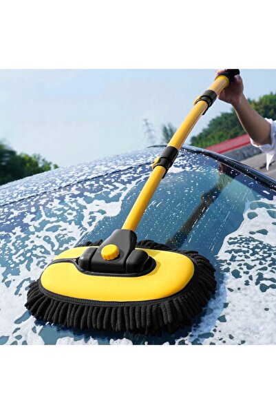 bedee Mop auto cu mâner flexibil reglabil în trei secțiuni