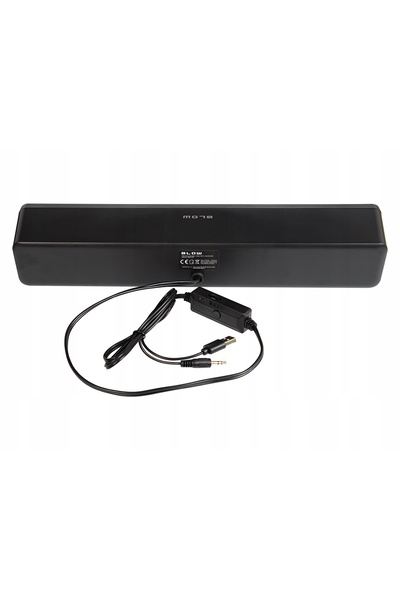 Blow SOUNDBAR GAMING RGB LED 2.0 SPEAKER MINI JACK 3,5mm AUX USB 5V DC 2x3W