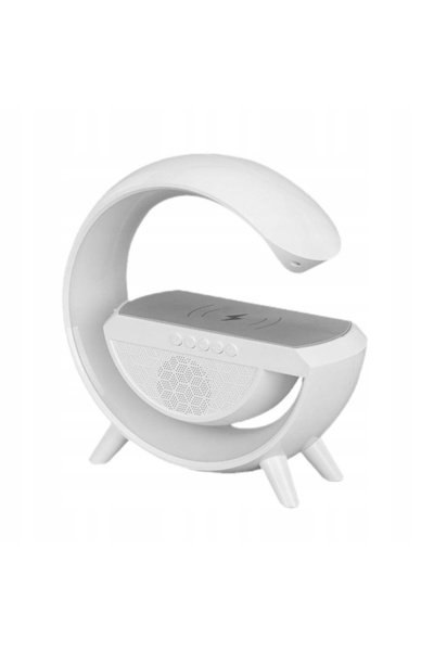 NO BRAND Lumină LED RGB, Boxă Bluetooth, Radio FM, Încărcător inductiv de birou