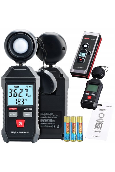 Wintact Luxmetru, Instrument de măsurare a luminii, Contor de intensitate lum...