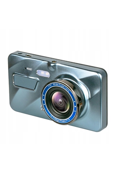 NO BRAND Cameră video auto cu ecran tactil de 4 inch, meniu prin voce, 1296p