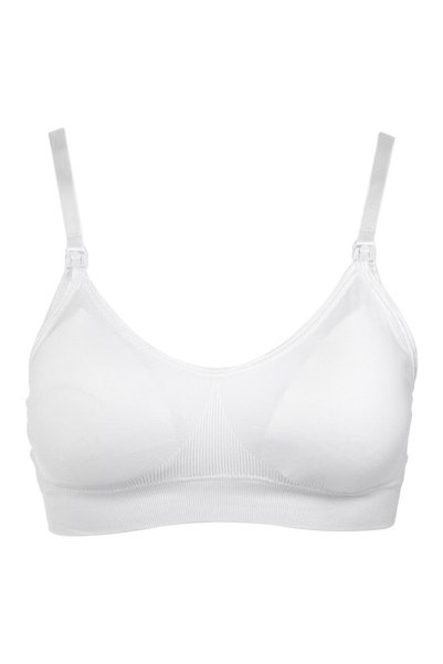 OEM Sutien Seamless Alb de Maternitate & Alaptare - Lenjerie Intima, Produse ...