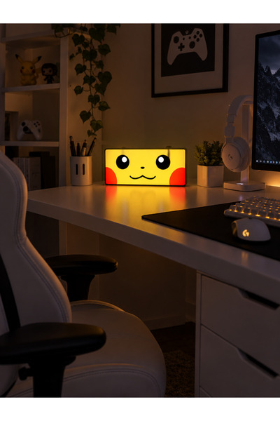 3dlab three-dimensional systems Pikachu Led Box Mini Gece Lambası - Sevimli P...
