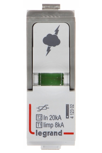 Legrand LE-412302 TIP 1+2 50kA CARTUȘ SUPRESOR DE SUPRATENSIUNE