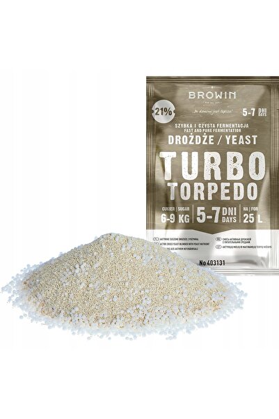 Browin 10x DROJDE SPIRITS TURBO TORPEDO 21% 100g