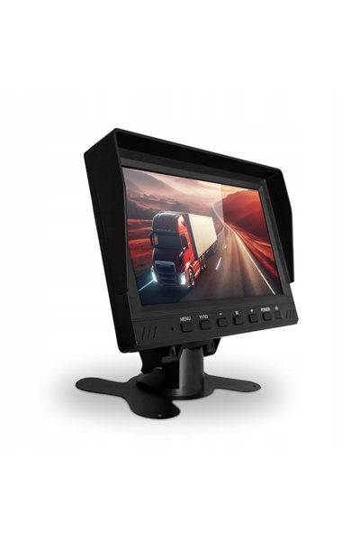 GOMEDIA Cofania Kit Monitor și Înregistrator 7 inch, Cameră FHD 1080p, Cablu ...
