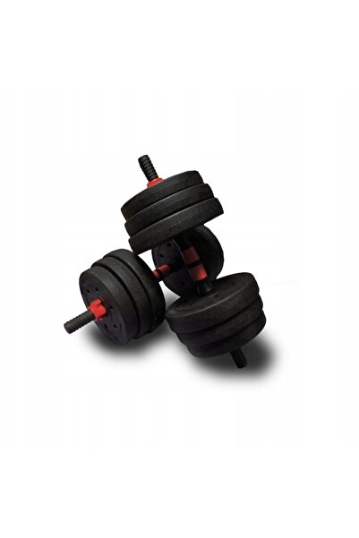 NO BRAND HANTELE BITUMINOASE 20kg 2x10kg + MÂNER |   SET DE GANTE REGlabile