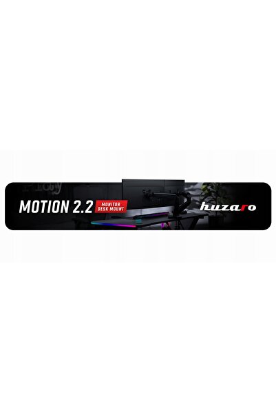 Huzaro Suport de birou pentru monitor, pivotant, reglabil, Motion 2.2