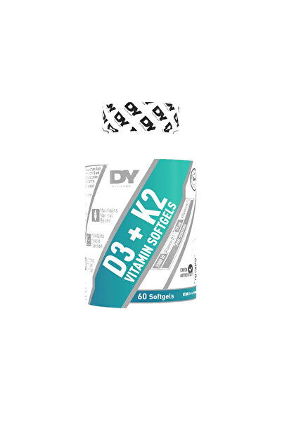 Dorian Yates Nutrition Βιταμίνη D3+K2 (60 Κάψουλες)