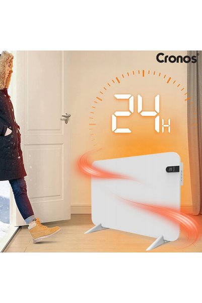 Cronos Panou radiant electric cu infraroșu IR 450W WiFi, cu picioare