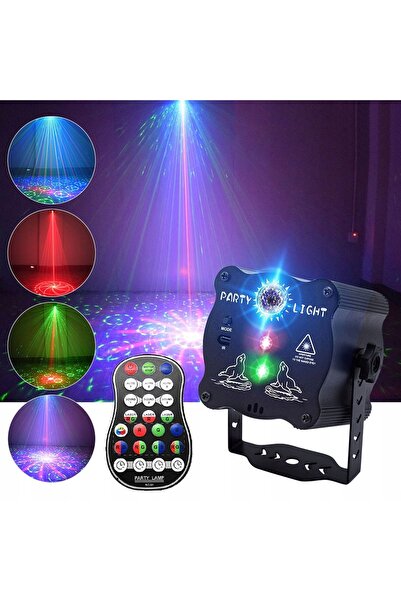NO BRAND Proiector Sferic Disco Bilă Disco, Lumină de Noapte LED cu Stele, Ga...