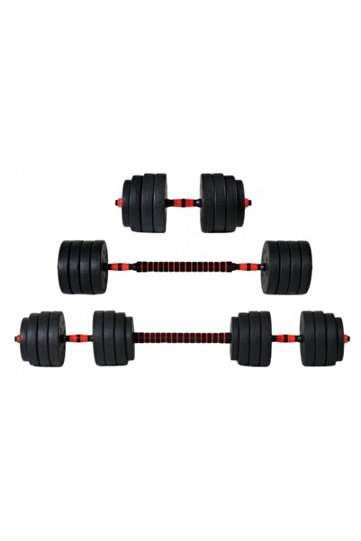 NO BRAND Gantere 10 kg BITUMICZNE SZTANGA SET DE GREUTĂȚI PENTRU EXERCIȚII RE...