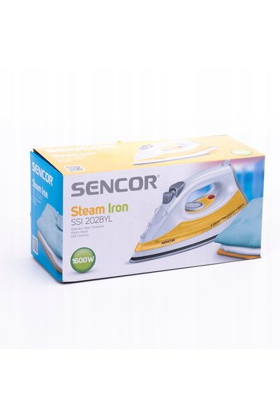 Sencor 2028Y 1600W Fier de călcat cu aburi din oțel inoxidabil