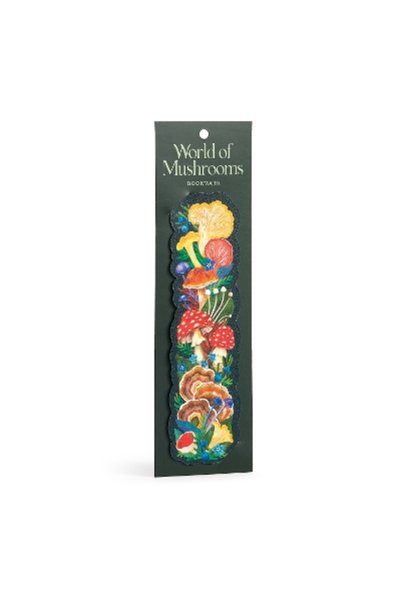 Galison World of Mushrooms Χάρτινος σελιδοδείκτης