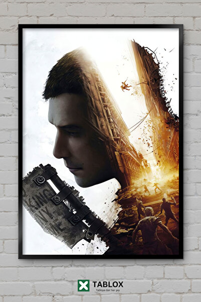 TABLOX Dying Light 2 The Key Art Game Zombie Action Διακοσμητικός πίνακας MDF...