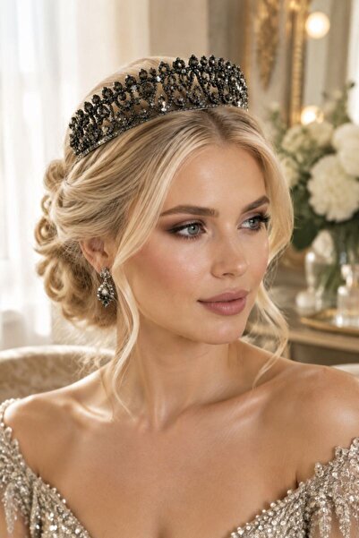Monalisa Home Evening Dress Zircon Stone Luxury Crown