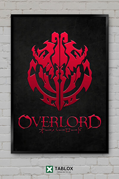 TABLOX Overlord Άνιμε Μάνγκα Έινζ Τέχνη Ιαπωνικό Ισεκάι Διακοσμητικός Πίνακας...